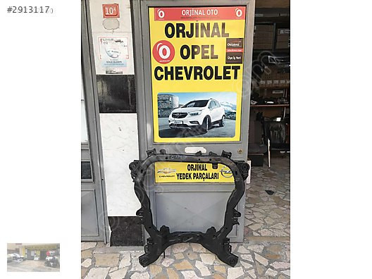Chevrolet captiva motor alt travers motor beşiği