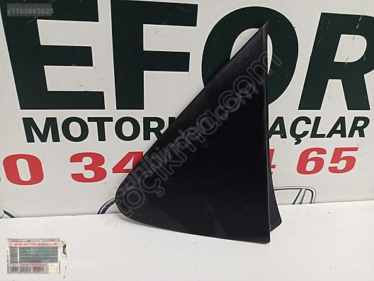 TOYOTA YARİS SOL AYNA ÜÇGENİ ÇIKMA ORİJİNAL PARÇA 2006-2011