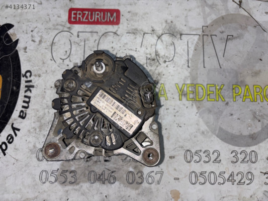 231001318R DOKKER DUSTER LOGAN SANDERO 1.5 DCI 120A şarj dinamosu