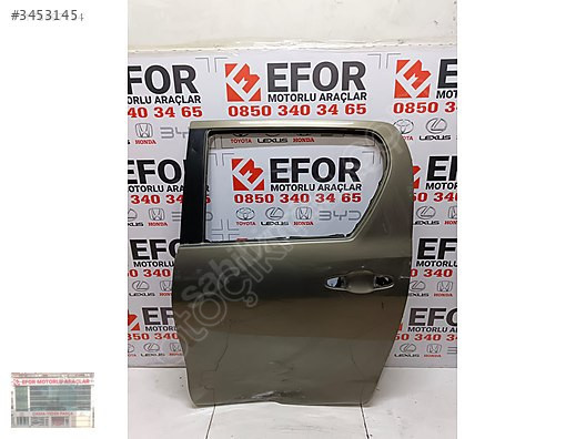 TOYOTA HİLUX ORJİNAL ÇIKMA SOL ARKA KAPI 16-24