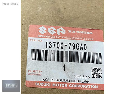 SUZUKİ ALTO 1.1 HAVA FİLTRE KUTUSU (2003-2006) 13700-79GA0