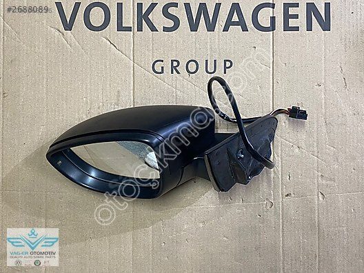 VW PASSAT CC SOL DIŞ DİKİZ YAN AYNA CAM CAMI KOMPLE /1SNF