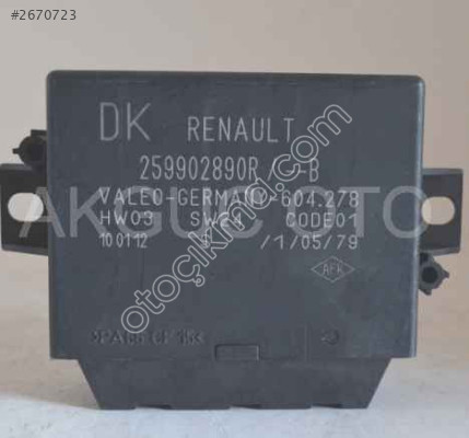 259902890R/ 604-278/ PARK YARDIM BEYNI RENAULT MEGANE 3 FLUENCE