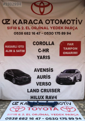 2019-2025 TOYOTA COROLLA ÇIKMA ORJİNAL ÖN PANEL ÜST SACI