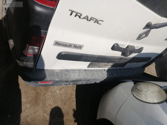 RENAULT TRAFIC ARKA TAMPON KONUK OTO 05323167897