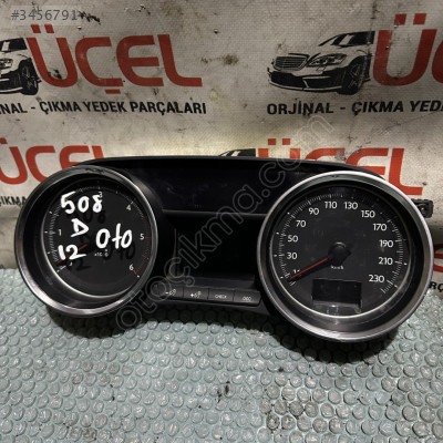 PEUGEOT 508 2012 OTO. GÖSTERGE SAATİ ÜÇEL OTO ÇIKMA BURSA