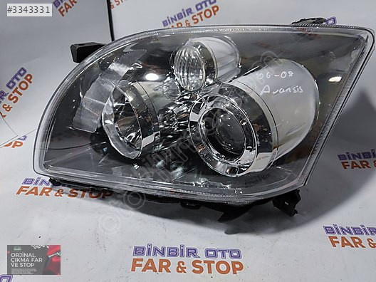 TOYOTA AVANSİS FAR İTAL SIFIR 06-09 BİNBİR OTO FAR-STOP KONYA
