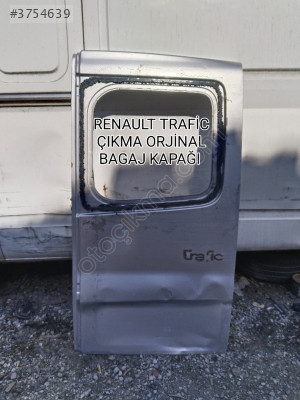 RENAULT TRAFİC ÇIKMA ORJİNAL BAGAJ KAPAĞI