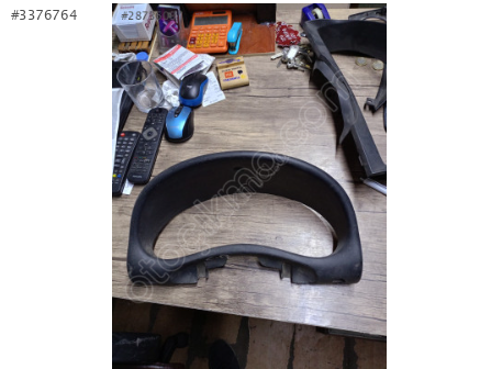 Opel Corsa B, combo B gösterge saati çerçevesi
