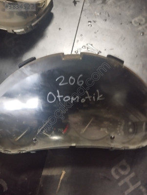 PEUGEOT 206 OTOMATİK HIZ GÖSTERGE PANELİ