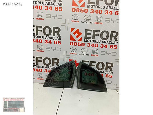 TOYOTA COROLLA CROSS ARKA KELEBEK CAM SÖKME ORJİNAL 23-24