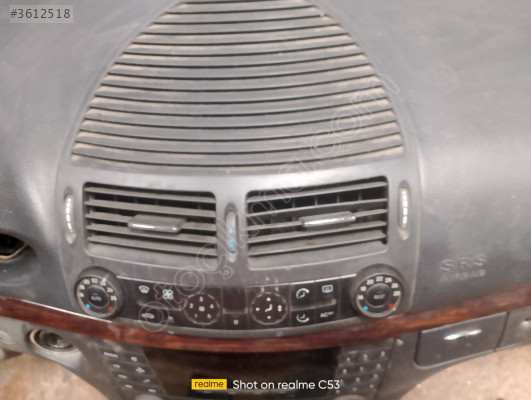 W211 MERCEDES Torpido KALORİFER IZGARA