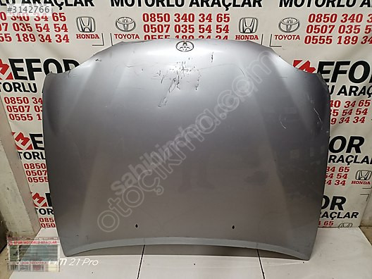 TOYOTA COROLLA MOTOR KAPUTU ÇIKMA ORİJİNAL PARÇA 1999-2000