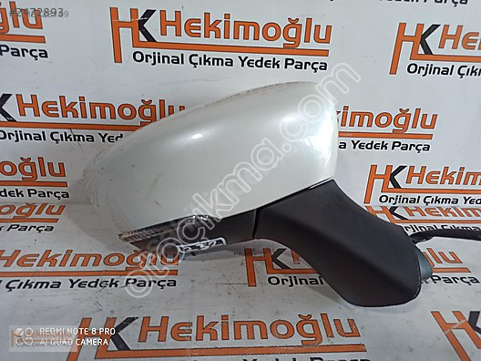 Renault Clio 4 Sağ Kapı Aynası Isıtmalı LED Katlanır O