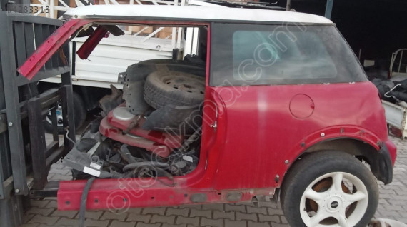 mini cooper s 2004 kesme tavan arka (boş) (son fiyat)
