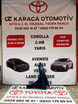 2019-2025 TOYOTA COROLLA ÇIKMA ORJİNAL SOL ÖN ÇAMURLUK