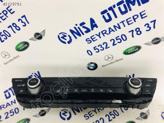 BMW 5 SERİSİ G30 KASA RADYO KLİMA KONTROL ÜNİTESİ