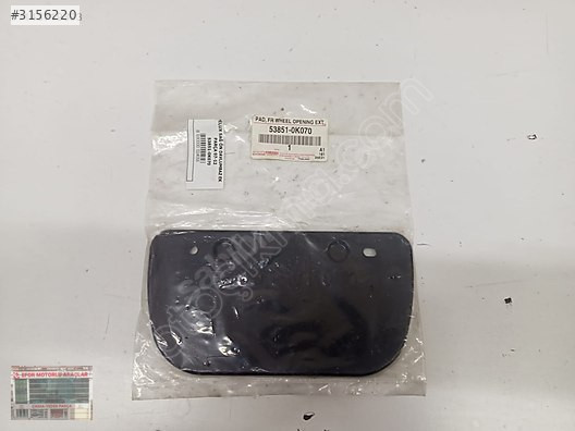 TOYOTA HİLUX SIFIR SAĞ ÖN DAVLUMBAZ İLAVE 07-12 OEM:53851-0K070