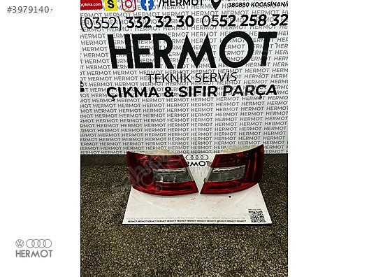 5E5945111B SKODA OCTAVIA SOL STOP LAMBASI LEDLİ (ÇIKMA ORJİNAL)