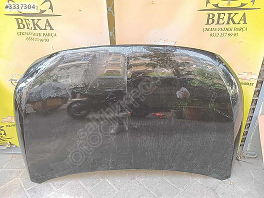 OPEL CORSA F MOTOR KAPUTU SİYAH ÇIKMA ORJİNAL YEDEK PARÇA
