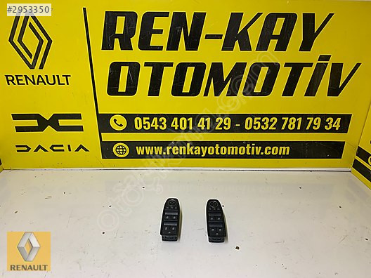 254102693R RENAULT CLİO V 5 SOL ÖN CAM KUMANDA PANELİ ORİJİNAL