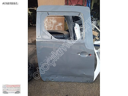 RENAULT EKSPRESS GRI SAĞ SÜRGÜLÜ KAPI ORJINAL BOYASIZ