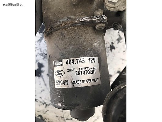 FORD FİESTA 2003-2008 model silecek motoru çıkma orjinal