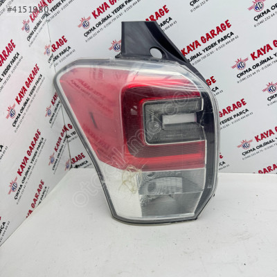 SUBARU FORESTER SOL ARKA STOP