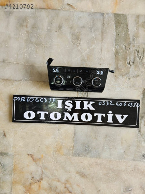 Skoda süper b kalorifer klima kontrol paneli çıkma orjinal