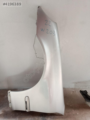 Mercedes c kasa w203 sol ön çamurluk boyalı