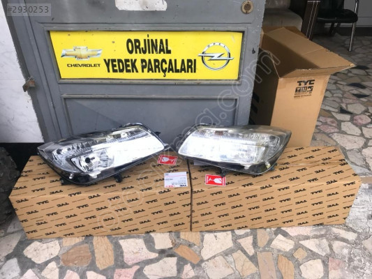 opel insignia sağ sol takım far sıfır