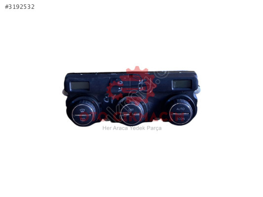 VW GOLF JETTA CADDY TOURAN KLİMA KONTROL PANELİ 1K0907044AB