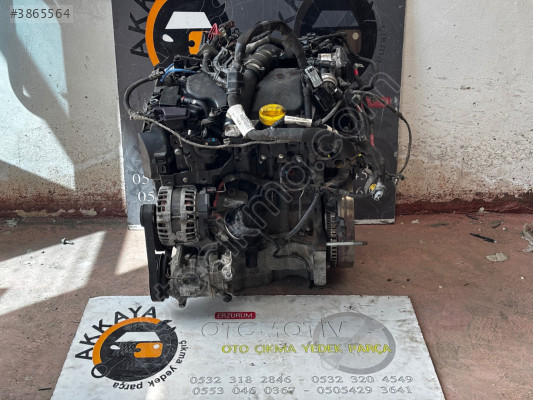 RENAULT MEGANE 4 1.5 DCI Euro 5 K9KG657 Motor Komple
