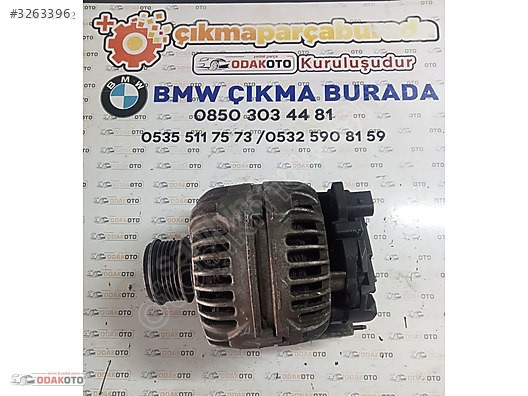 045903023 Volkswagen Lupo Çıkma Şarj Dinamosu Orjinal Temiz