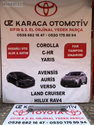 2019-2025 TOYOTA COROLLA ÇIKMA ORJINAL ARKA TAMPON DEMİRİ