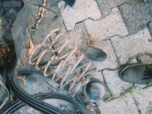 Hyundai Excel arka torsiyon yayı helezon yayı