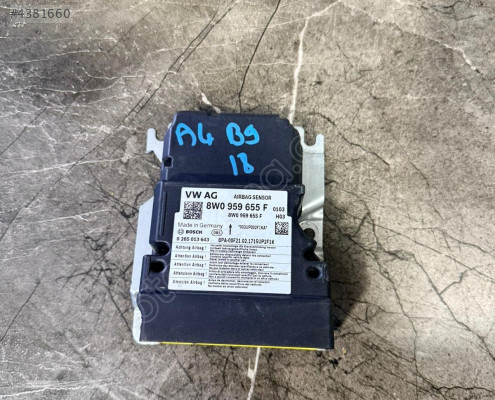 8W0959655F AUDİ A4 B9 AİRBAG BEYNİ EGE OTOMOTİV BURSA