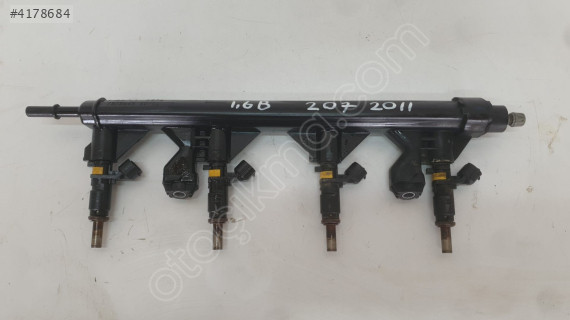 peugeot 207 2011 1.6 enjektör kütüğü/rail borusu (son fiyat)
