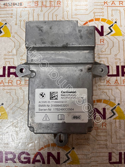 65.77-6994532-01 BMW G30 G31 5 SERİSİ AIRBAG BEYNİ