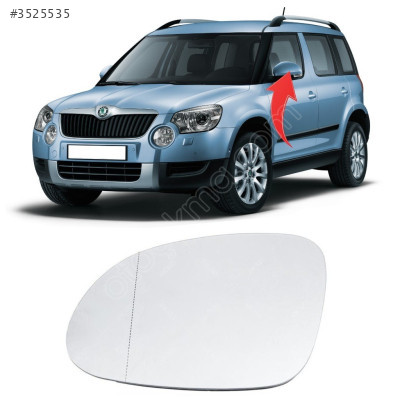 5L0857521 SOL AYNA CAMI 2009-2013 SKODA YETİ .