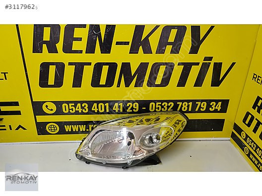 DACİA SANDERO SOL KROM FAR 2008 SONRASI SIFIR RENKAY OTO KOCAELİ