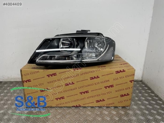 A3 FAR LAMBASI SOL MOTORLU 2009 2010 2011 2012 SIFIR 8P0941003BP