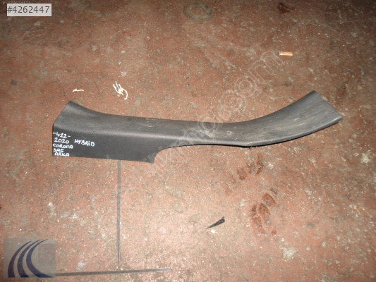 TOYOTA COROLLA 2020 ÇIKMA SOL ARKA MARŞBEL PLASTİĞİ