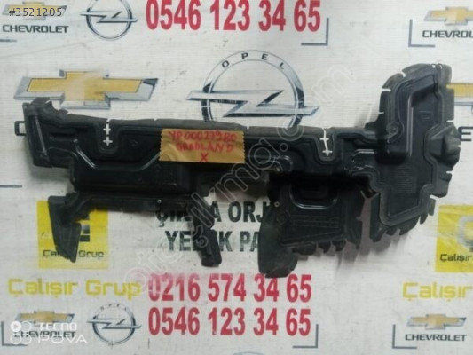 OPEL  GRANDLAND RADYATÖR HAVA YÖNLENDİRME BAKALİTİ   ÇIKMA SÖKME