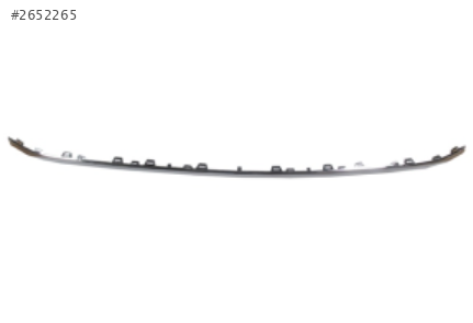 ÖN TAMPON PANJURU/IZGARASI ALT ÇITASI VW PASSAT B8 3G08532452ZZ