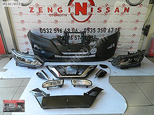 Nissan Qashqai J11 2018-2021 Ön Tampon Set Sıfır Yedek Parça