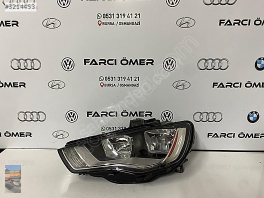 AUDİ A3 SOL ÖN FAR OJİNAL