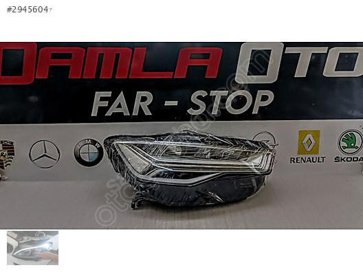 AUDİ A6 MATRİX FUL LED FAR 15-18/ORJİNAL CIKMA CAM DEGİSME YOK