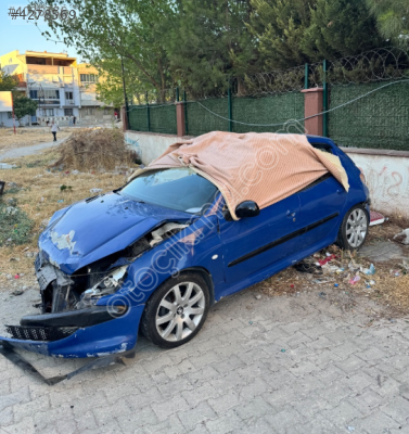 PEUGEOT 206 HURDA BELGELİDİR PARÇA PARÇA SATILIKTIR