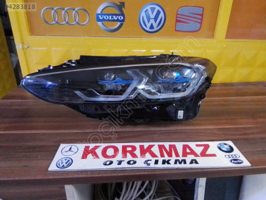BMW 4 SERİSİ G22 SOL ÖN FAR LAZER ORJINAL ÇIKMA 5A1936704